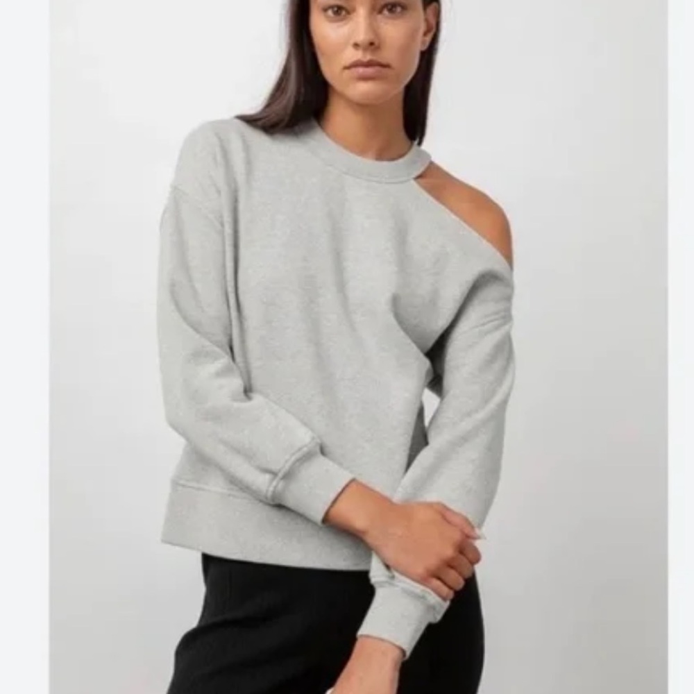 Rails Quincy One-Shoulder Sweatshirt